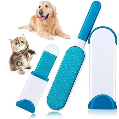 Il Verde Mondo set 2 spazzole togli pelo cani gatti