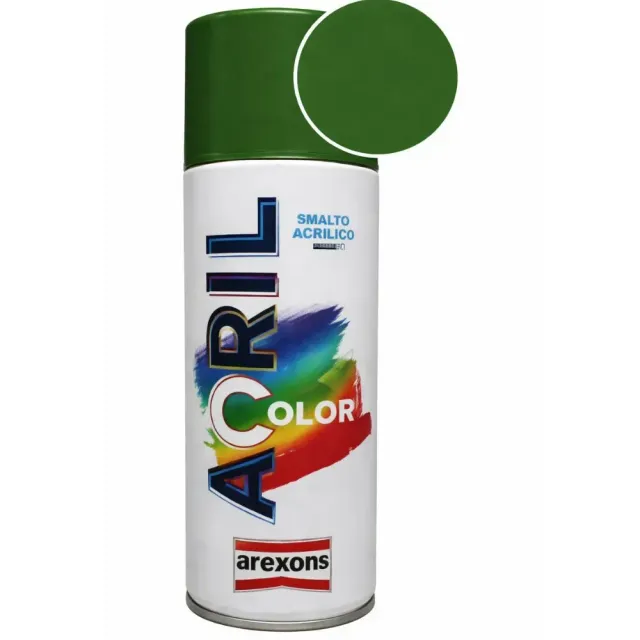 Arexons Acrilcolor smalto spray 400ml verde muschio RAL6005