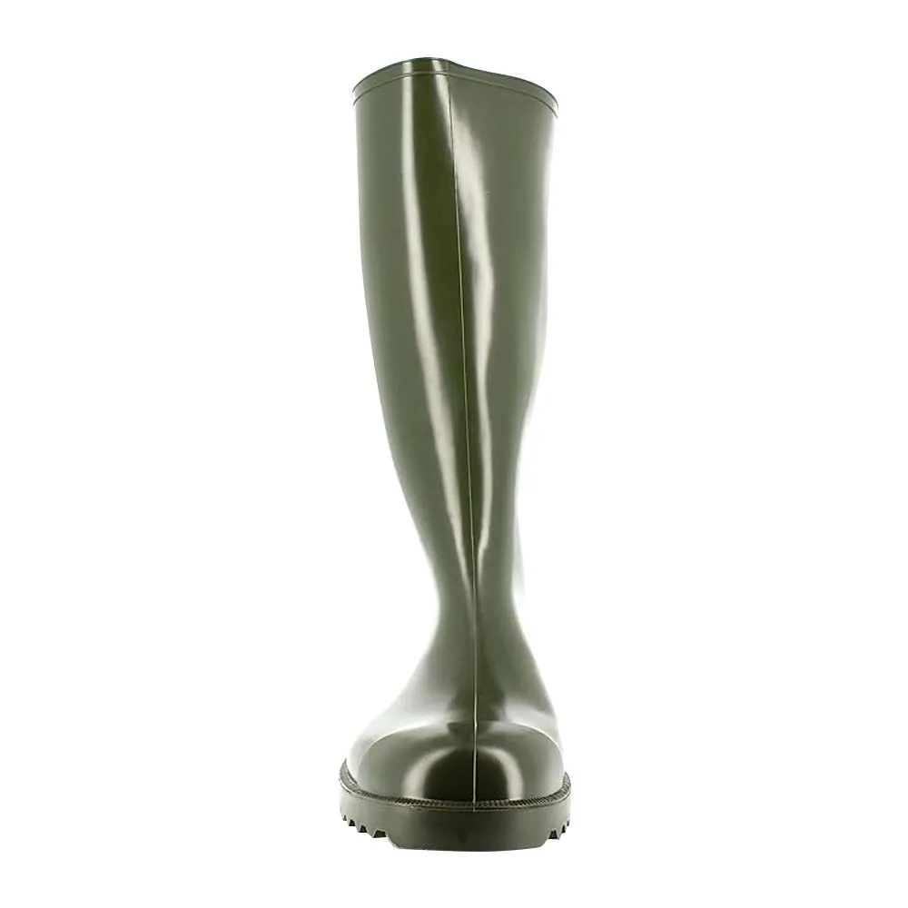 Dunlop Anton stivali PVC verdi lavoro senza puntale