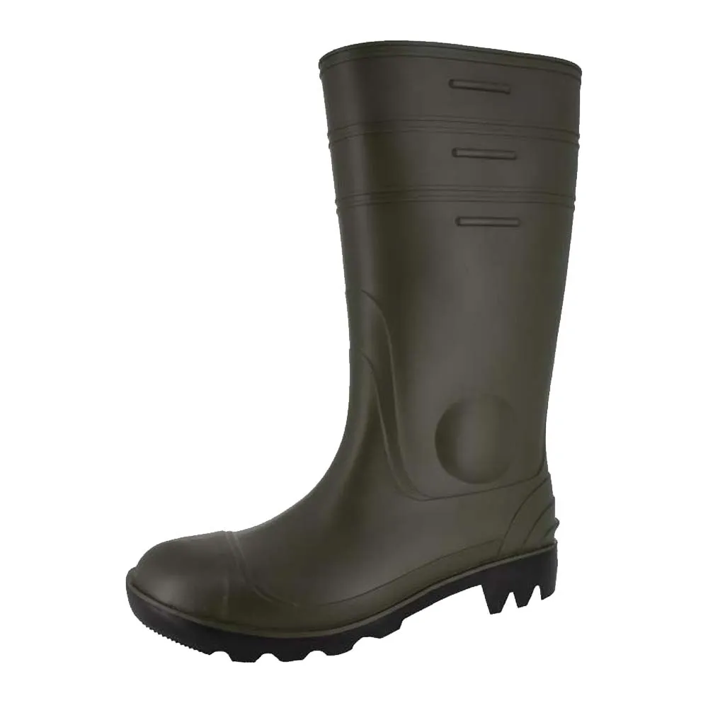 Gorex S5 stivali verdi PVC alti S5