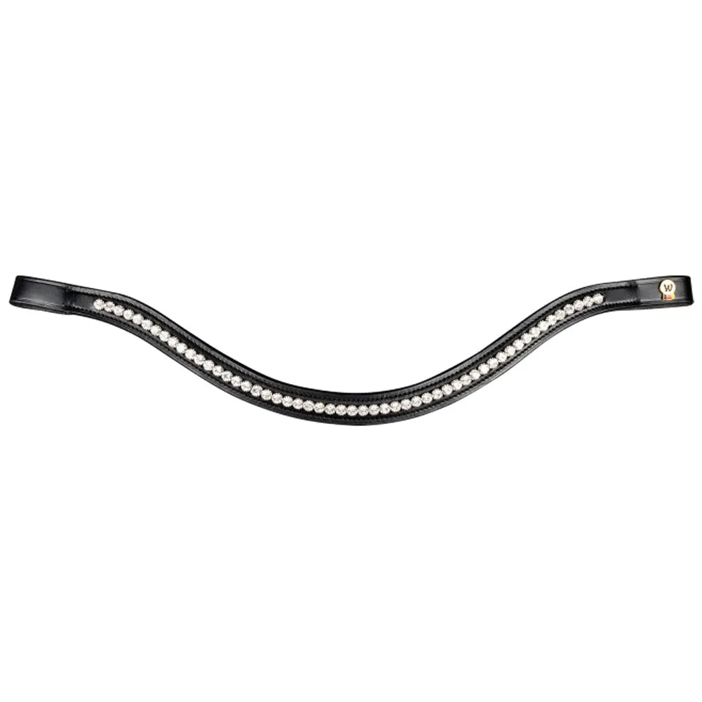Waldhausen S-Line Essential testiera filetto nera VB strass
