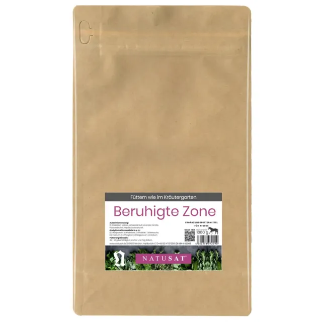 Natusat Quiet Zone Miscela Erbe Cavalli 1kg Valeriana