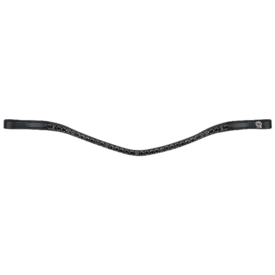 Waldhausen X-Line Glam Frontalino Nero Full Cristalli