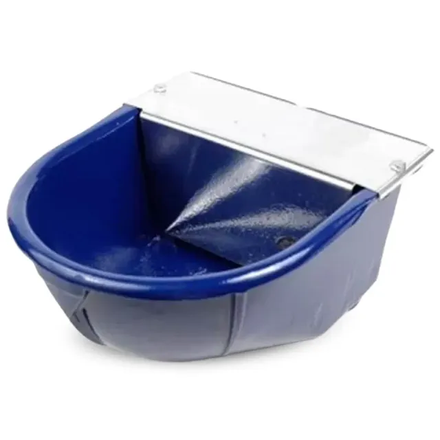 Zottecniche Mec 15/A abbeveratoio ghisa vitelli galleggiante blu