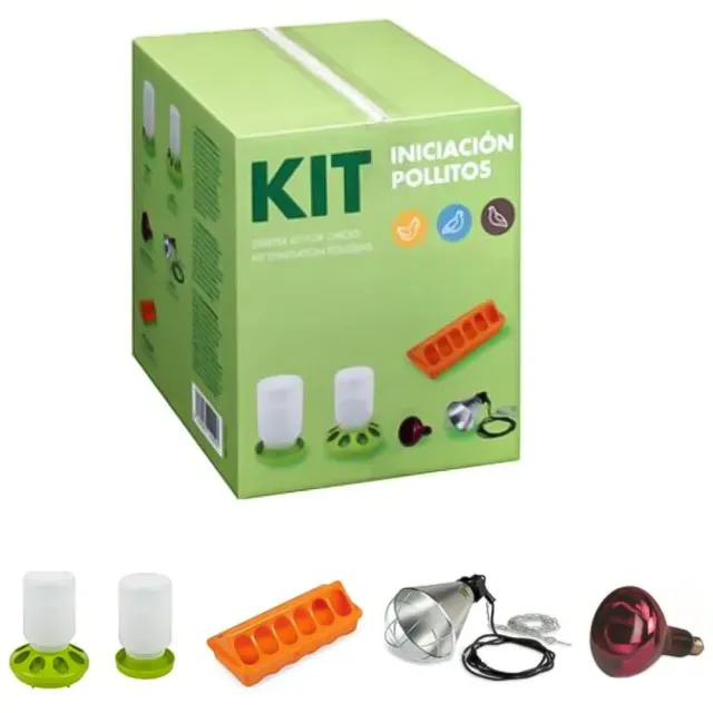 Chick Starter Kit pulcini tutto-in-uno mangiatoia