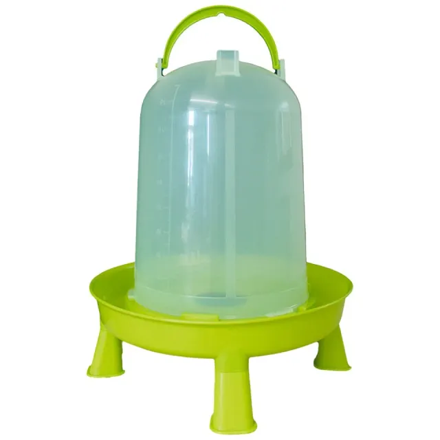 Eco abbeveratoio polli con gambe 10 L tappo verde