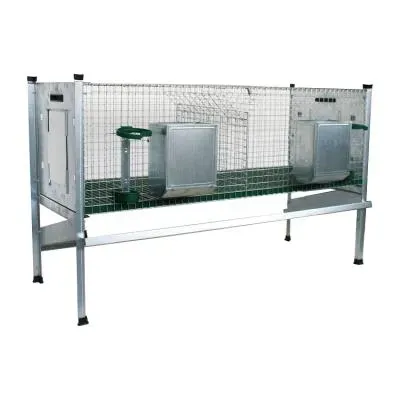 Il Verde Mondo Gabbia 120 conigliera metallo 127 cm zincata