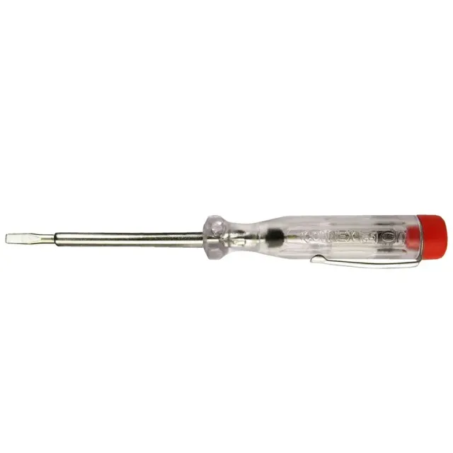 Cercafase con clip metallo 65 mm cacciavite elettricista