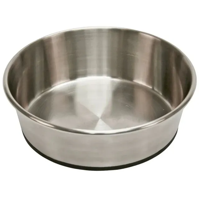 BEIKIRCHER GRÜNLAND ciotola inox cane gatto antiscivolo 425 ml