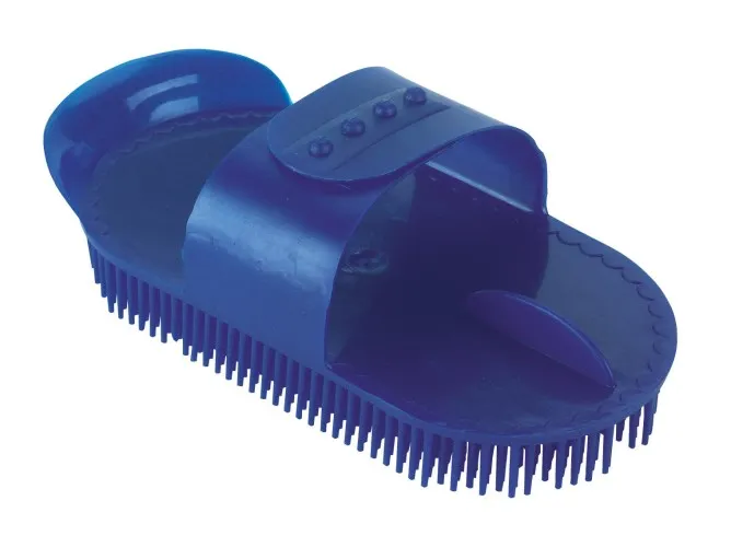Beikircher Grünland striglia plastica aghi sottili 17,5 cm cavallo