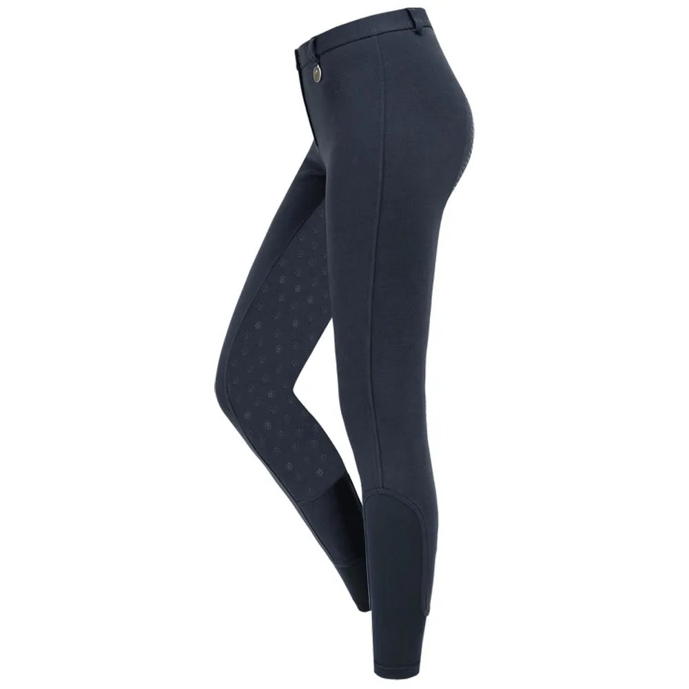 Fun Sport pantaloni equitazione donna termici full grip nero