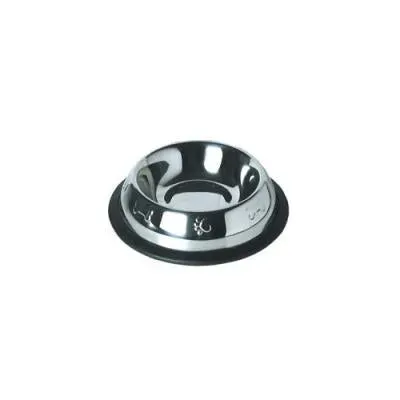 Il Verde Mondo Ciotola Cani Antiscivolo Inox 20 da 0,45 L
