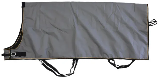 Beikircher Grünland Coperta termica mucche grigia 600D impermeabile