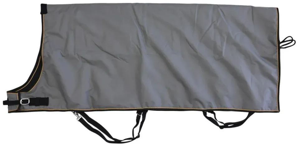 Beikircher Grünland Coperta termica mucche grigia 600D impermeabile