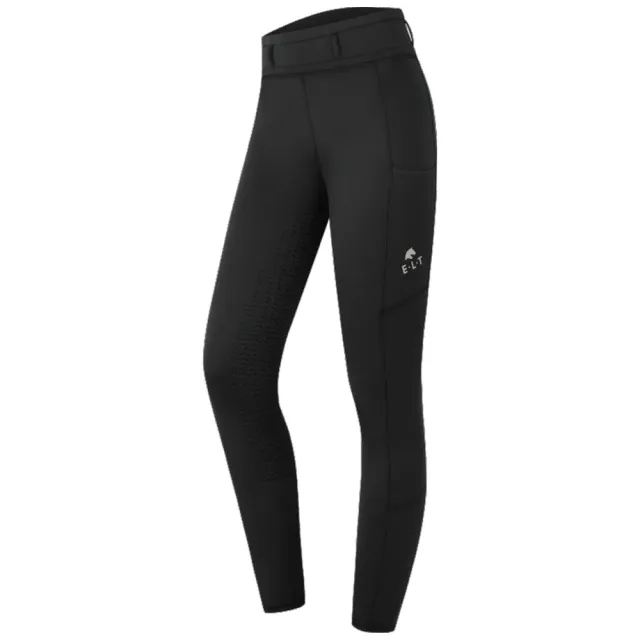 Beikircher Grünland Ella leggings termici equitazione grip nero