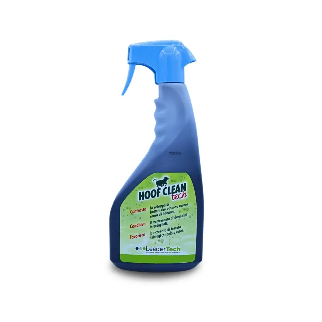 Leadertech Hoof Clean spray zoccoli 750 ml acido glicolico
