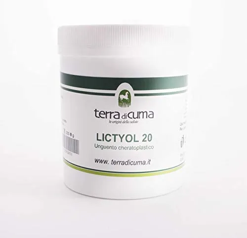 Terra di Cuma Lictyol 20% unguento cavalli 500 g cheratoplastico