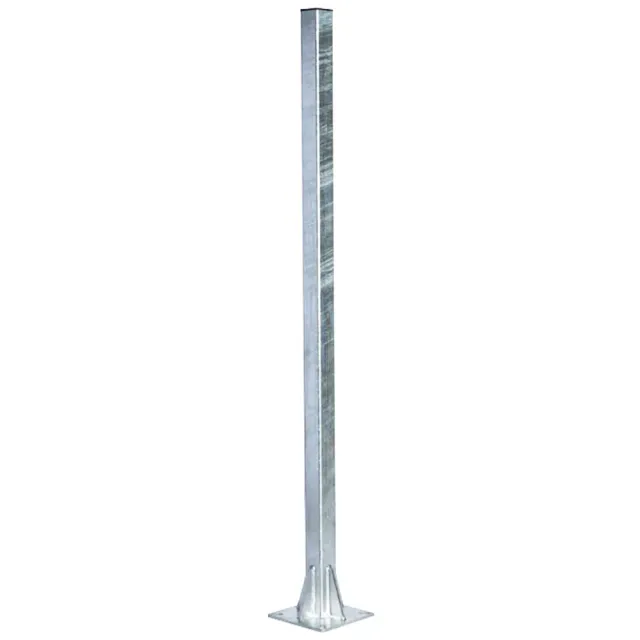 Beikircher Grünland palo quadrato 60mm 1,50m piastra base