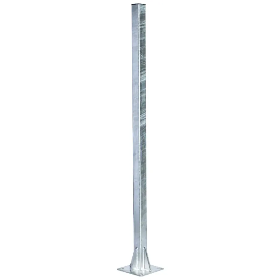 Beikircher Grünland palo quadrato 60mm 1,50m piastra base