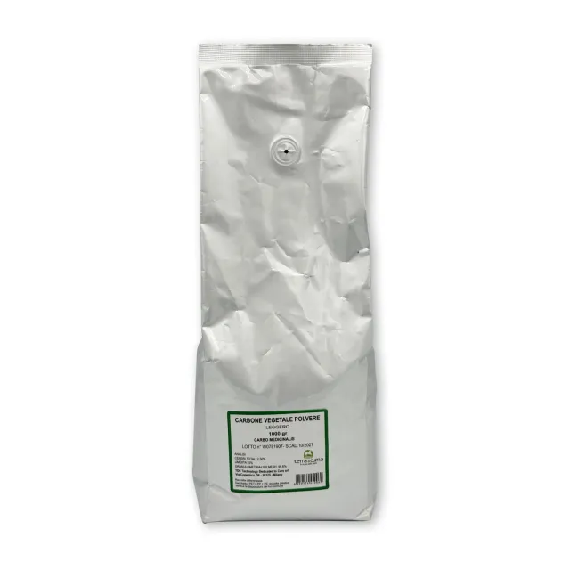 Terra di Cuma Carbone vegetale integratore 1 kg digestivo