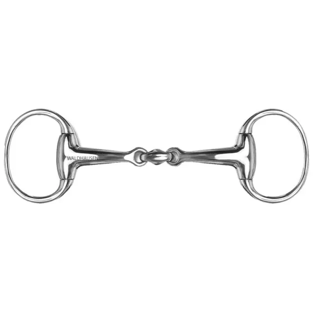 Filetto eggbutt doppia snodatura 18mm 13,5cm morbido