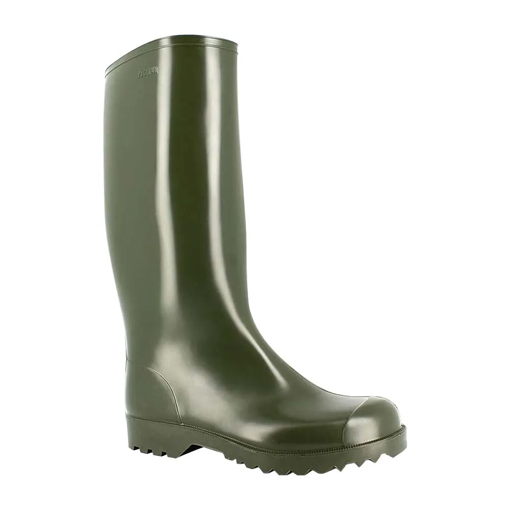Dunlop Anton stivali PVC verdi lavoro senza puntale