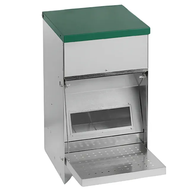 Beikircher Grünland mangiatoia a pedale polli 10 kg metallo