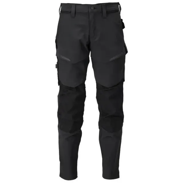 Mascot pantaloni lavoro ginocchiere stretch neri 82C50