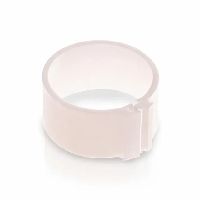 Il Verde Mondo Anelli Galline Avicoli Plastica Bianchi 16mm