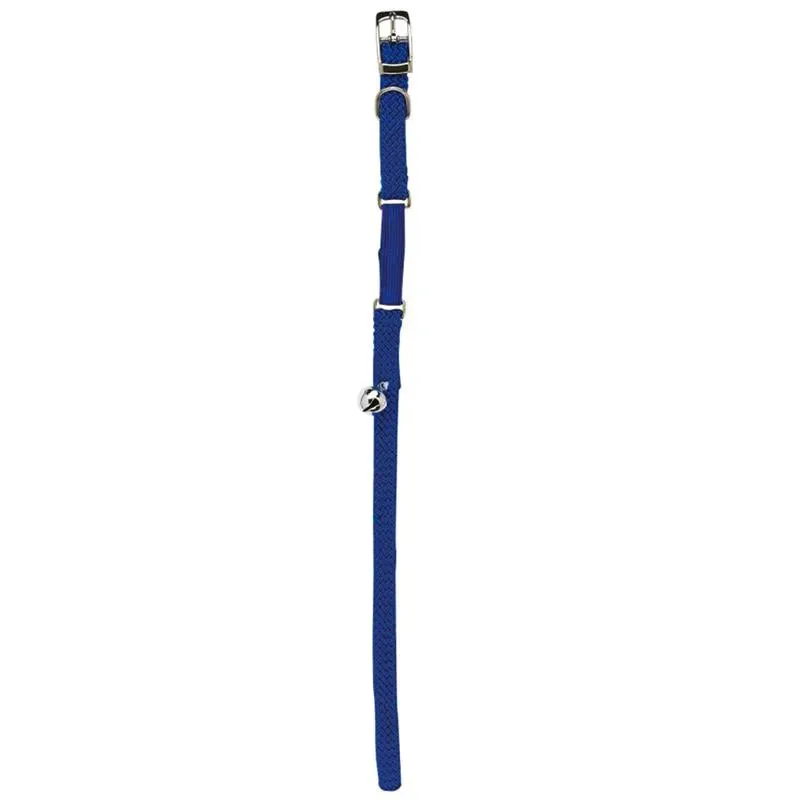 Beikircher Safety collare gatto nylon blu 30 cm con campanellino
