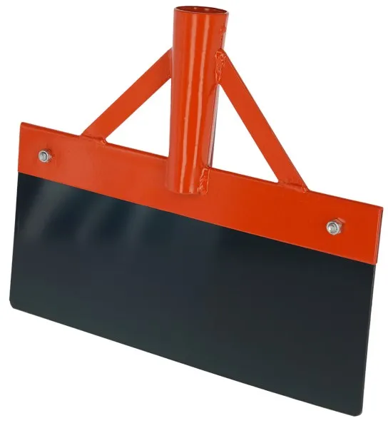 Raschietto stalla acciaio molla lama 30 cm ricambio
