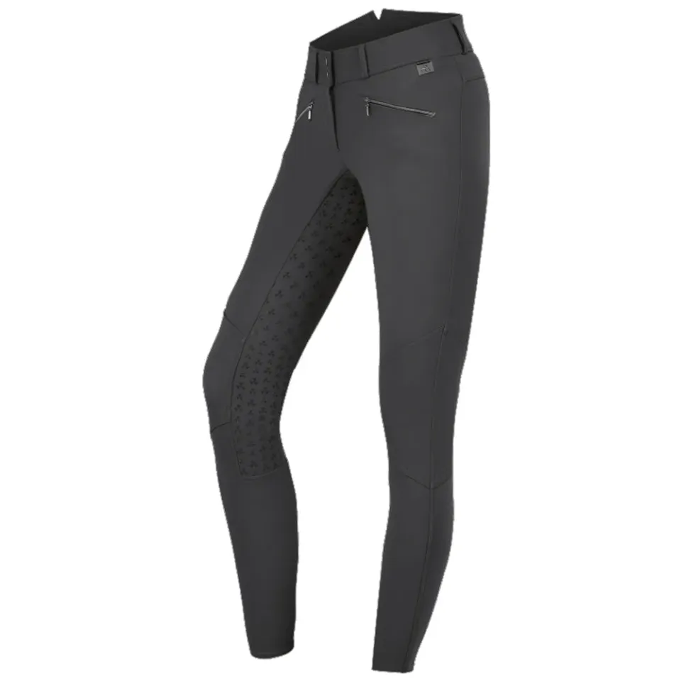 Beikircher Grünland Hella High Waist pantaloni equitazione neri silicone