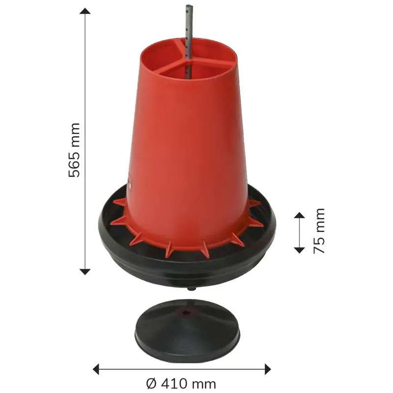 Beikircher Grünland Helios Mangiatoia Polli 18kg antiscarto