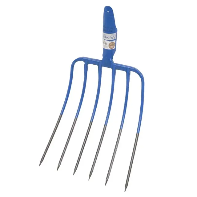 Beikircher Grünland forca letame 6 denti 32x26cm acciaio