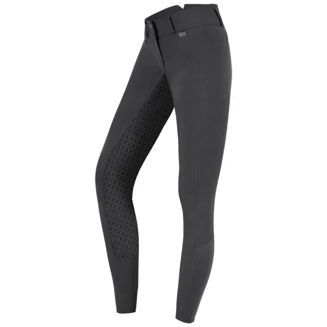 ELT Micro Sport pantaloni equitazione silicone neri D42 vita alta