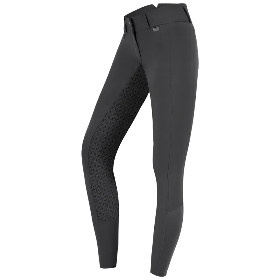 ELT Micro Sport pantaloni equitazione silicone neri D42 vita alta