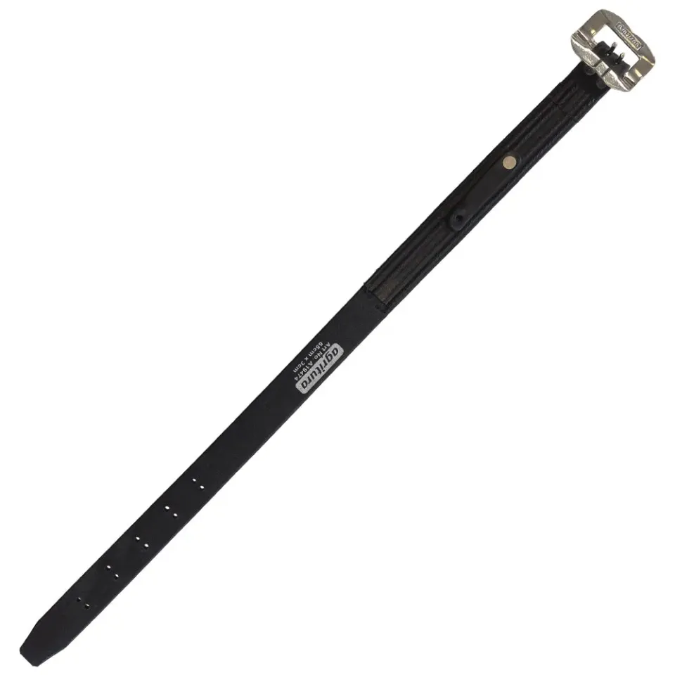 Beikircher Grünland cinghia pecore cuoio 65 cm nera