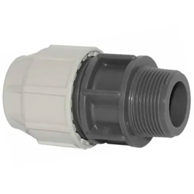 Beikircher Grünland Raccordo Plasson Dritto AG 25x3/4" Acqua