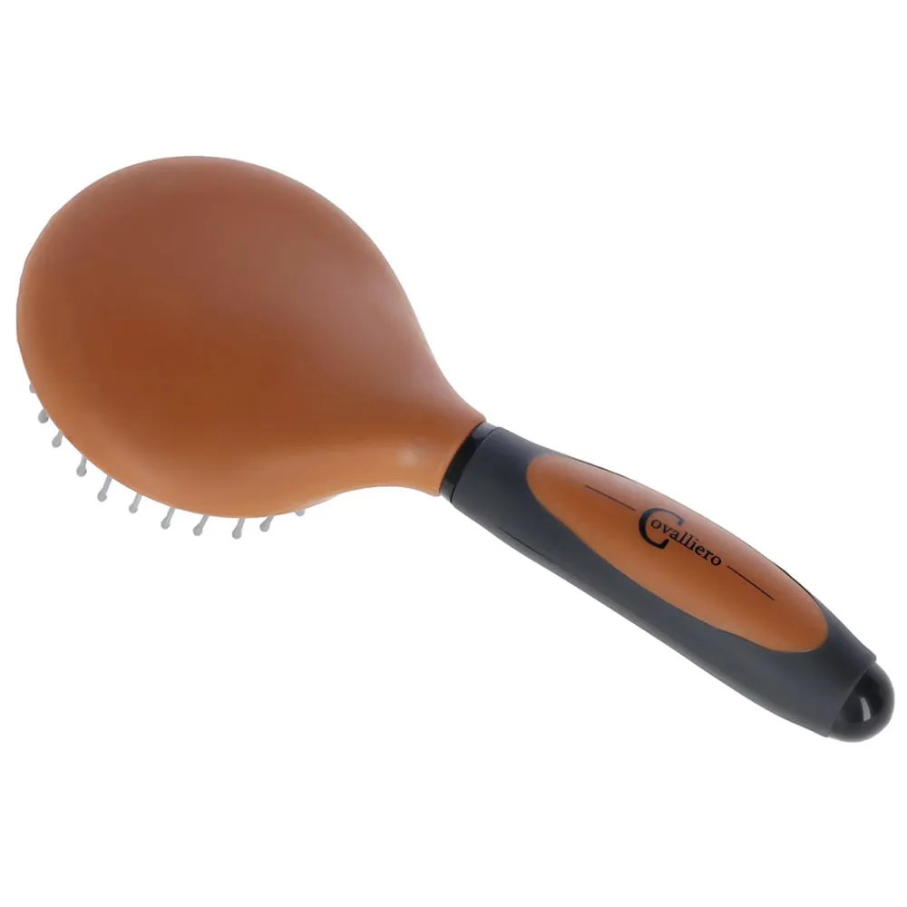 Covalliero 2K Spazzola per Criniera Marrone Nero 24 cm