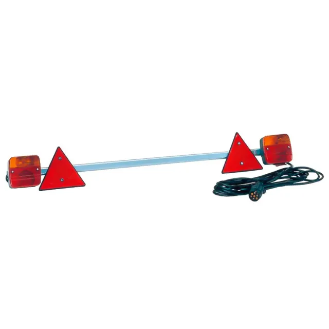 Fanale posteriore rimorchio 12V LED multifunzione compatto