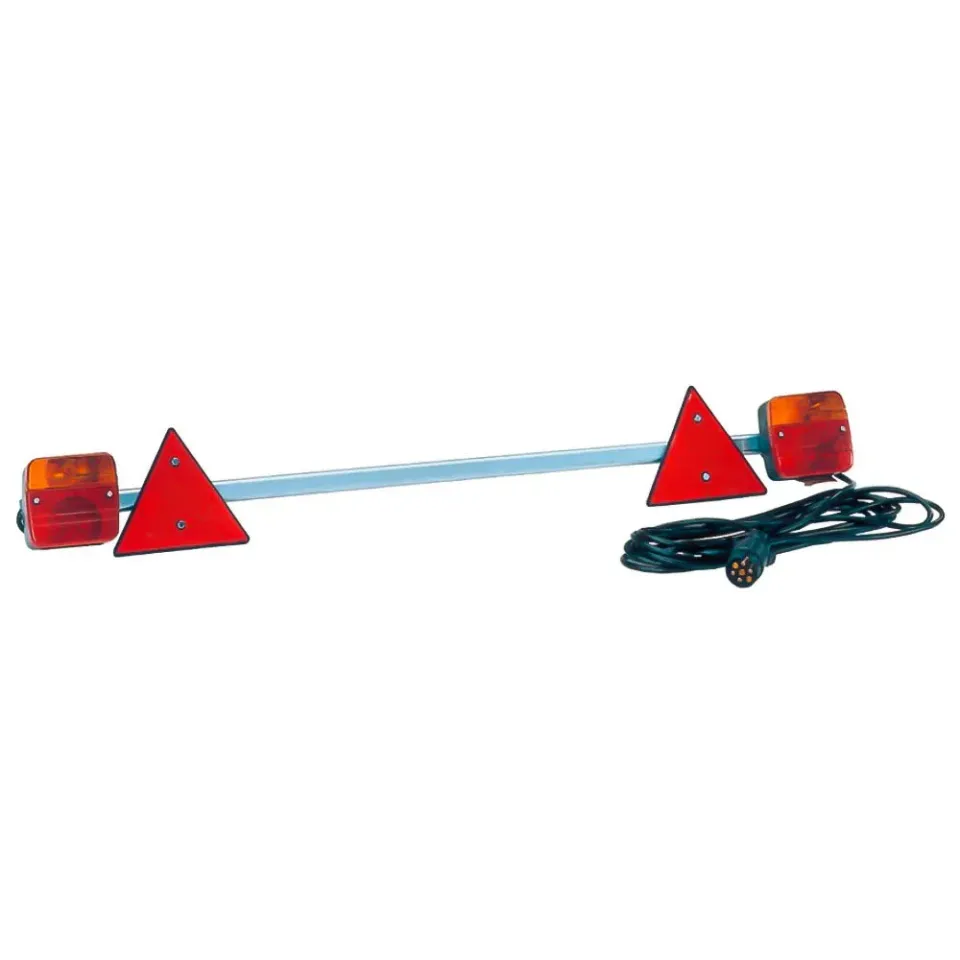 Fanale posteriore rimorchio 12V LED multifunzione compatto