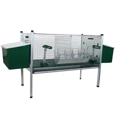 Il Verde Mondo Conigliera Metallo 2 Nidi gabbia cm 100