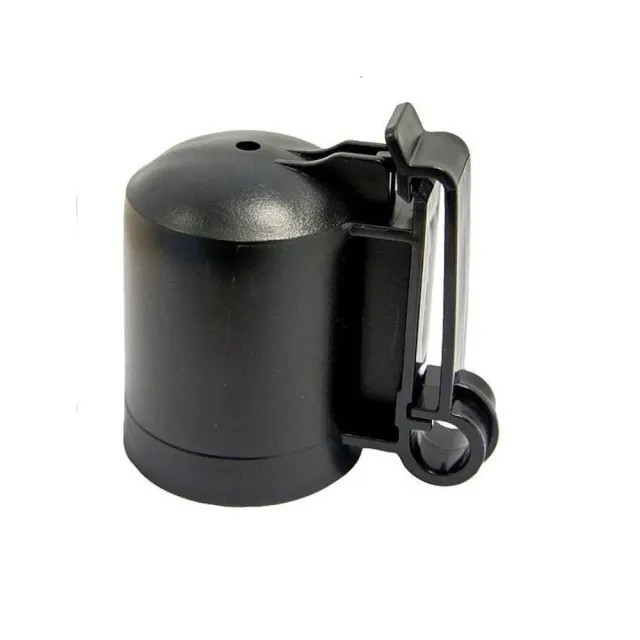 Isolatore cappuccio recinto elettrico nero 10 pezzi