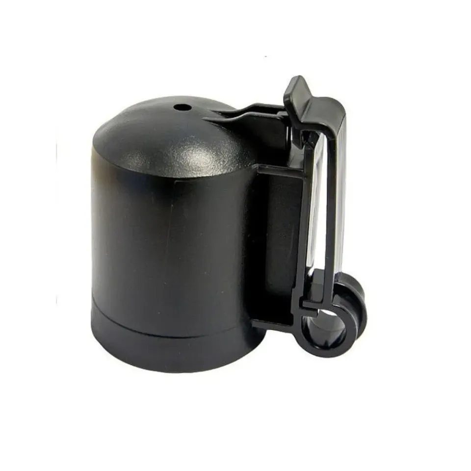 Isolatore cappuccio recinto elettrico nero 10 pezzi