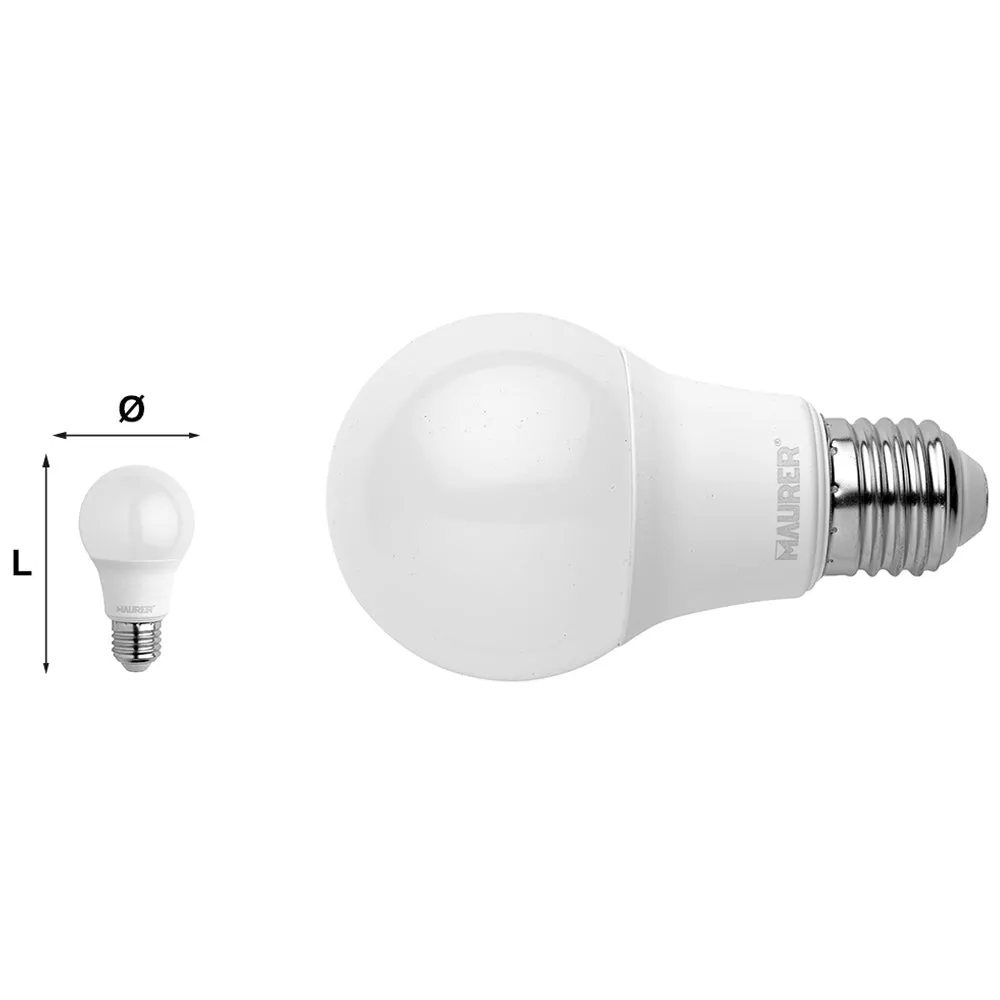 Beikircher Lampadina LED Goccia E27 8W luce calda 806 lm