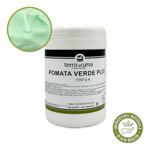 Terra di Cuma Pomata Verde Plus Cavalli 1 Kg Lenitiva