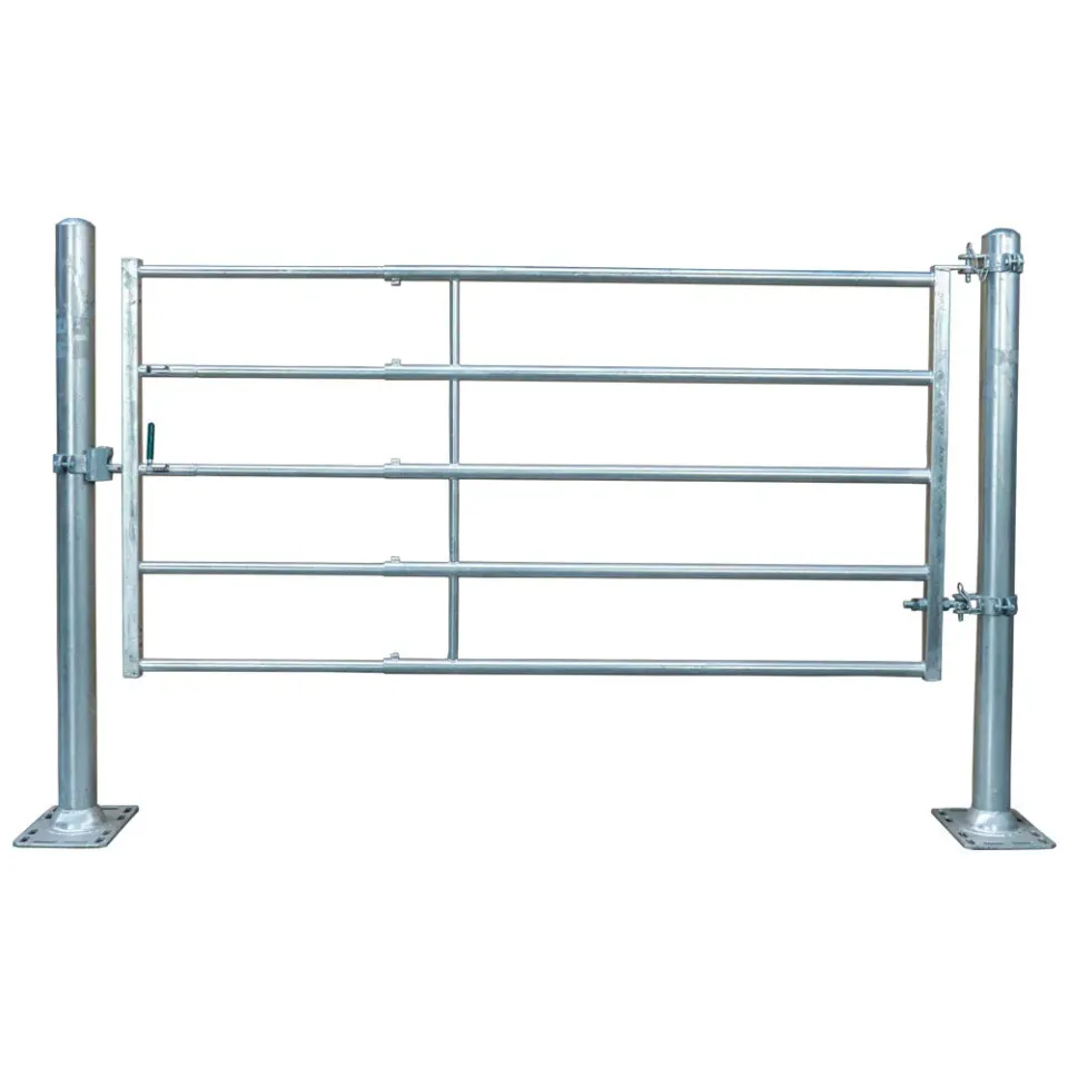 Beikircher Cancello Leggero cancello vitelli 185-285cm 5 tubi