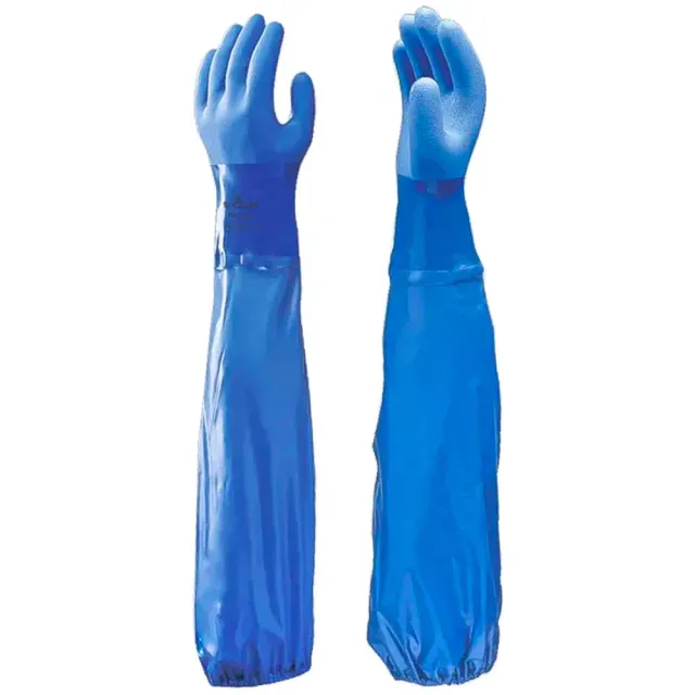 Showa 690 guanti da lavoro chimici impermeabili