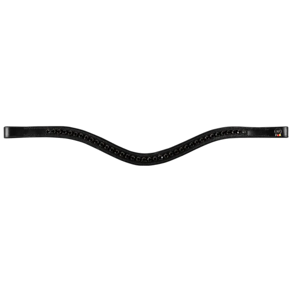 Waldhausen X-Line testiera cavallo anatomica nera WB