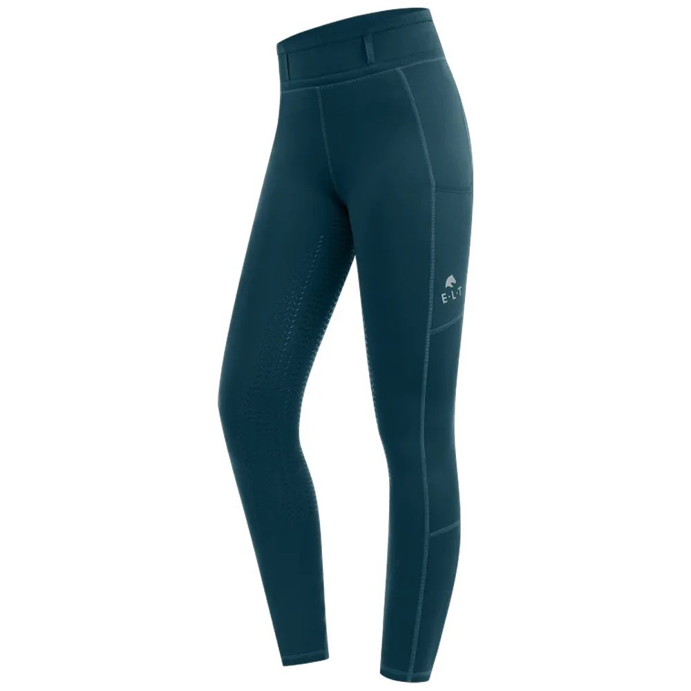 Beikircher Grünland Ella leggings termici equitazione grip nero